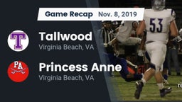 Recap: Tallwood  vs. Princess Anne  2019