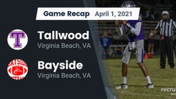 Recap: Tallwood  vs. Bayside  2021
