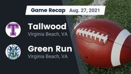 Recap: Tallwood  vs. Green Run  2021