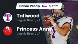 Recap: Tallwood  vs. Princess Anne  2021