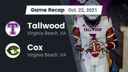 Recap: Tallwood  vs. Cox  2021