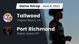 Recap: Tallwood  vs. Port Richmond  2023