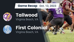 Recap: Tallwood  vs. First Colonial  2023