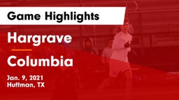 Hargrave  vs Columbia  Game Highlights - Jan. 9, 2021