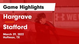 Hargrave  vs Stafford  Game Highlights - March 29, 2022