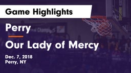 Perry  vs Our Lady of Mercy Game Highlights - Dec. 7, 2018