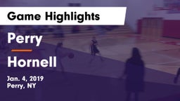 Perry  vs Hornell  Game Highlights - Jan. 4, 2019