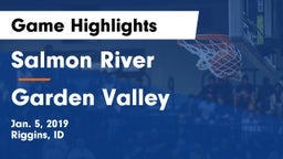 Salmon River  vs Garden Valley Game Highlights - Jan. 5, 2019