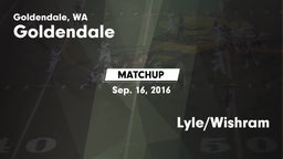 Matchup: Goldendale High vs. Lyle/Wishram 2016