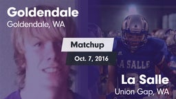 Matchup: Goldendale High vs. La Salle  2016