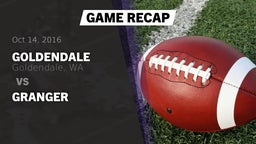 Recap: Goldendale  vs. Granger  2016