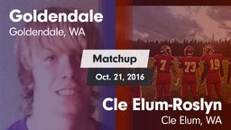 Matchup: Goldendale High vs. Cle Elum-Roslyn  2016