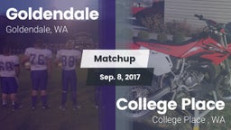 Matchup: Goldendale High vs. College Place   2017
