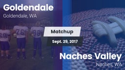Matchup: Goldendale High vs. Naches Valley  2017