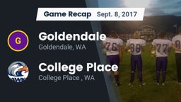 Recap: Goldendale  vs. College Place   2017