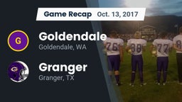 Recap: Goldendale  vs. Granger  2017