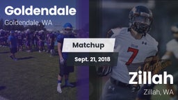 Matchup: Goldendale High vs. Zillah  2018