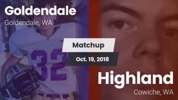 Matchup: Goldendale High vs. Highland  2018