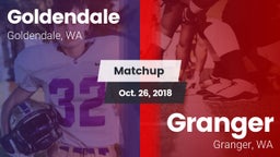 Matchup: Goldendale High vs. Granger  2018