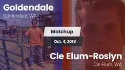 Matchup: Goldendale High vs. Cle Elum-Roslyn  2019