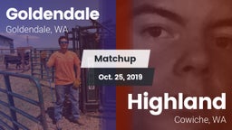 Matchup: Goldendale High vs. Highland  2019