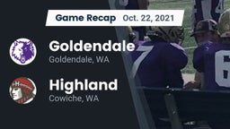 Recap: Goldendale  vs. Highland  2021