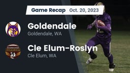 Recap: Goldendale  vs. Cle Elum-Roslyn  2023