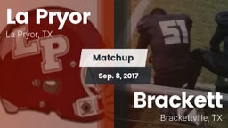 Matchup: La Pryor  vs. Brackett  2017