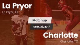 Matchup: La Pryor  vs. Charlotte  2017