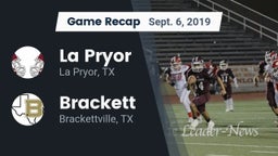 Recap: La Pryor  vs. Brackett  2019