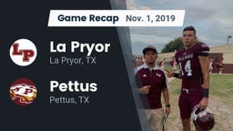 Recap: La Pryor  vs. Pettus  2019