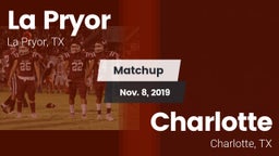 Matchup: La Pryor  vs. Charlotte  2019