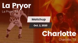 Matchup: La Pryor  vs. Charlotte  2020