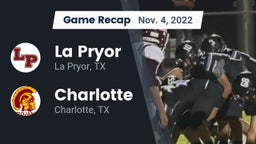 Recap: La Pryor  vs. Charlotte  2022