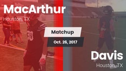 Matchup: MacArthur High vs. Davis  2017