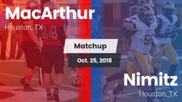 Matchup: MacArthur High vs. Nimitz  2018
