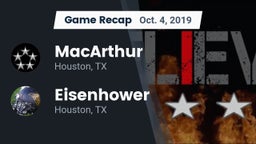 Recap: MacArthur  vs. Eisenhower  2019