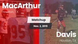 Matchup: MacArthur High vs. Davis  2019