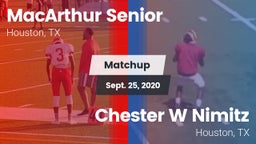 Matchup: MacArthur High vs. Chester W Nimitz  2020