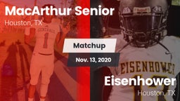 Matchup: MacArthur High vs. Eisenhower  2020