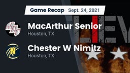 Recap: MacArthur Senior  vs. Chester W Nimitz  2021
