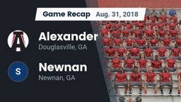 Recap: Alexander  vs. Newnan  2018