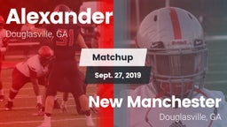 Matchup: Alexander vs. New Manchester  2019
