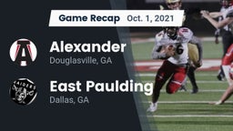 Recap: Alexander  vs. East Paulding  2021