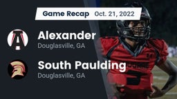 Recap: Alexander  vs. South Paulding  2022