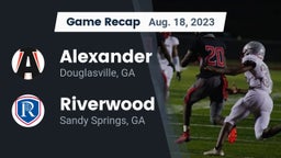 Recap: Alexander  vs. Riverwood  2023