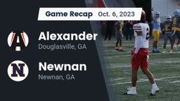 Recap: Alexander  vs. Newnan  2023