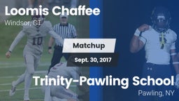 Matchup: Loomis Chaffee Schoo vs. Trinity-Pawling School 2017