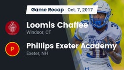 Recap: Loomis Chaffee vs. Phillips Exeter Academy  2017