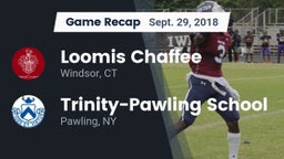 Recap: Loomis Chaffee vs. Trinity-Pawling School 2018